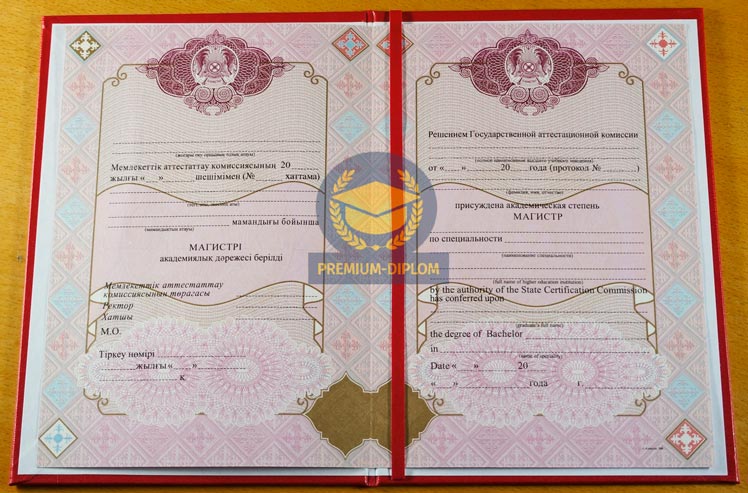 Магистр 2009 - 2026 с отличием (Казахстан) - фото